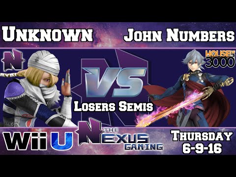 Nexus| Unknown (Sheik) vs Ho3K| John Numbers (Corrin) - Losers Semis 6-9-16