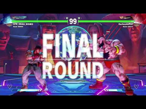 SFV Online MP March 7, 2016 pt27 - Zangief vs. Ryu (CLOSE)