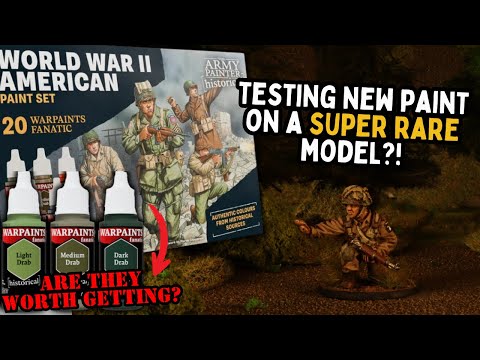 How to Paint US Paratroopers with Army Painter’s Historical Range!