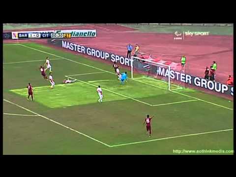 BARI-CITTADELLA  2-1  25-08-12 highlights