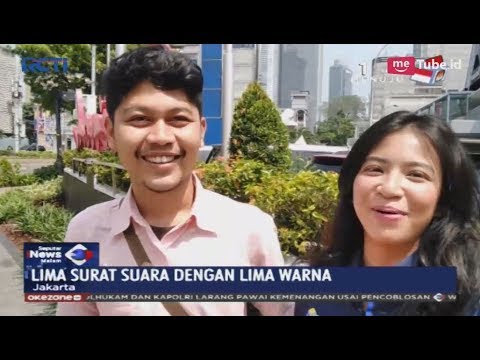 Mengenal Warna Surat Suara, Ternyata Masih Banyak Warga yang Tak Tahu - SIM 15/04