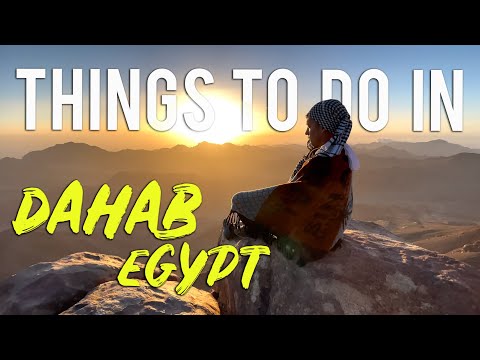 10 THINGS TO DO IN DAHAB EGYPT 🇪🇬