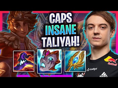 CAPS IS INSANE WITH TALIYAH MID! - G2 Caps Plays Taliyah Mid vs Gragas! | Season 2024