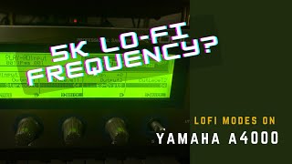 Video thumbnail for Comparing Lo-Fi recording modes on Yamaha A4000 sampler [Beatmaking with Gap1] by Music by Gap1