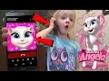 Talking Angela Called Me And I Answered OMG Calling On Android Kids Game Gone Wrong