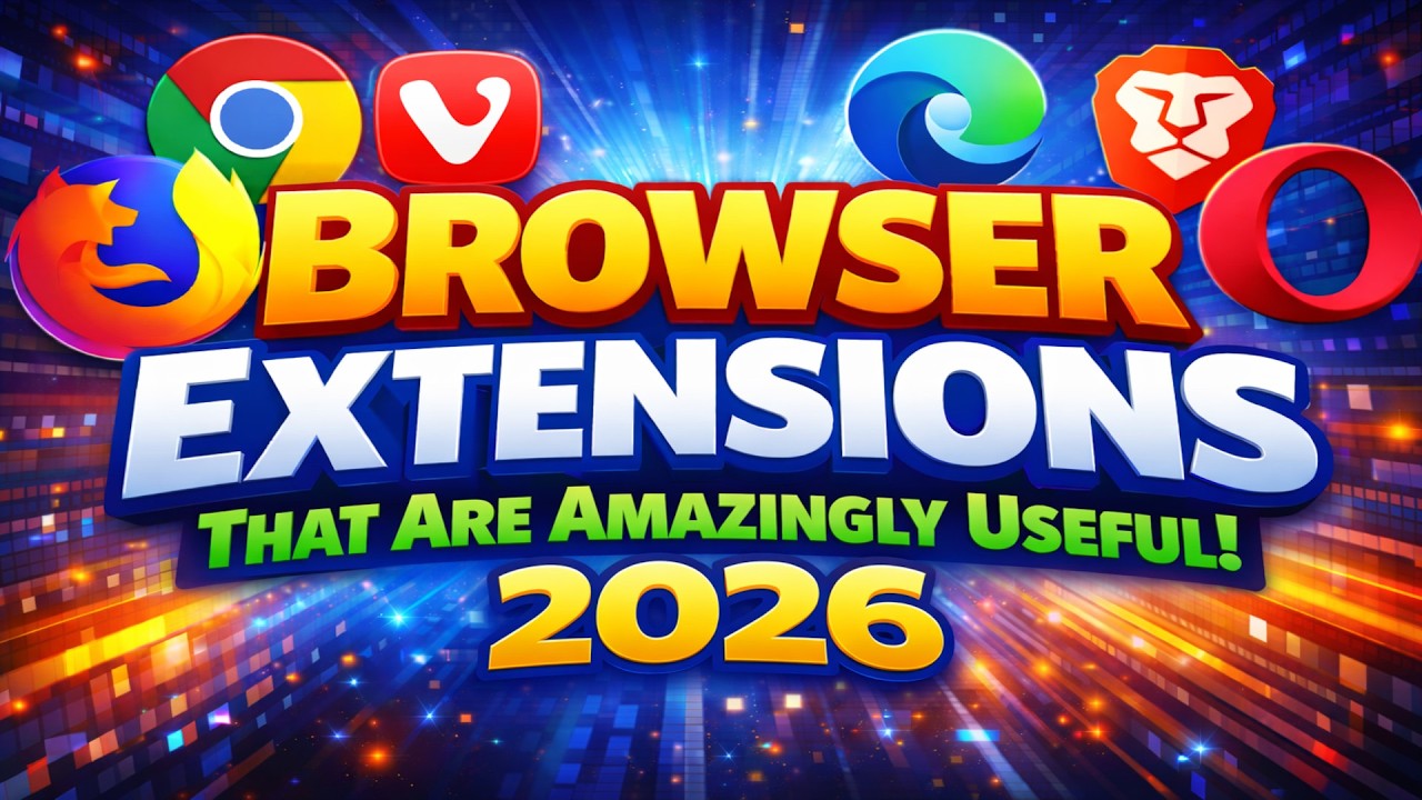 10 Browser Extensions That Are Amazingly Useful! 2026