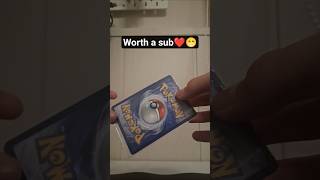 WORTH A SUB❤️😁 #pokemon #pokemoncards #pokemontcg