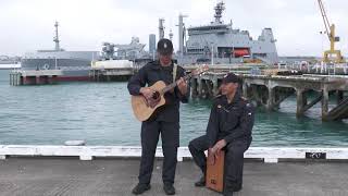 Royal New Zealand Navy Band: &#39;Pōtere Ana / Drift Away&#39; (Sons of Zion cover)