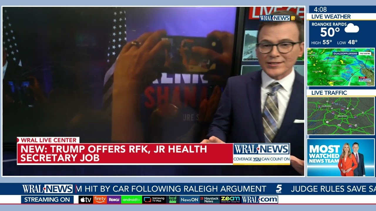 Trump expected to choose vaccine skeptic Robert F. Kennedy Jr. as health secretary