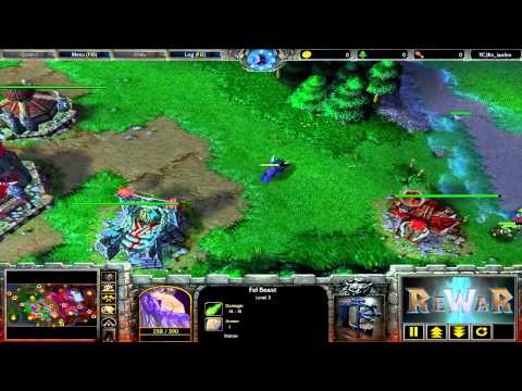 Th000(HU) vs Lyn(ORC) - Game 1 - WarCraft 3 gameplay - RN558