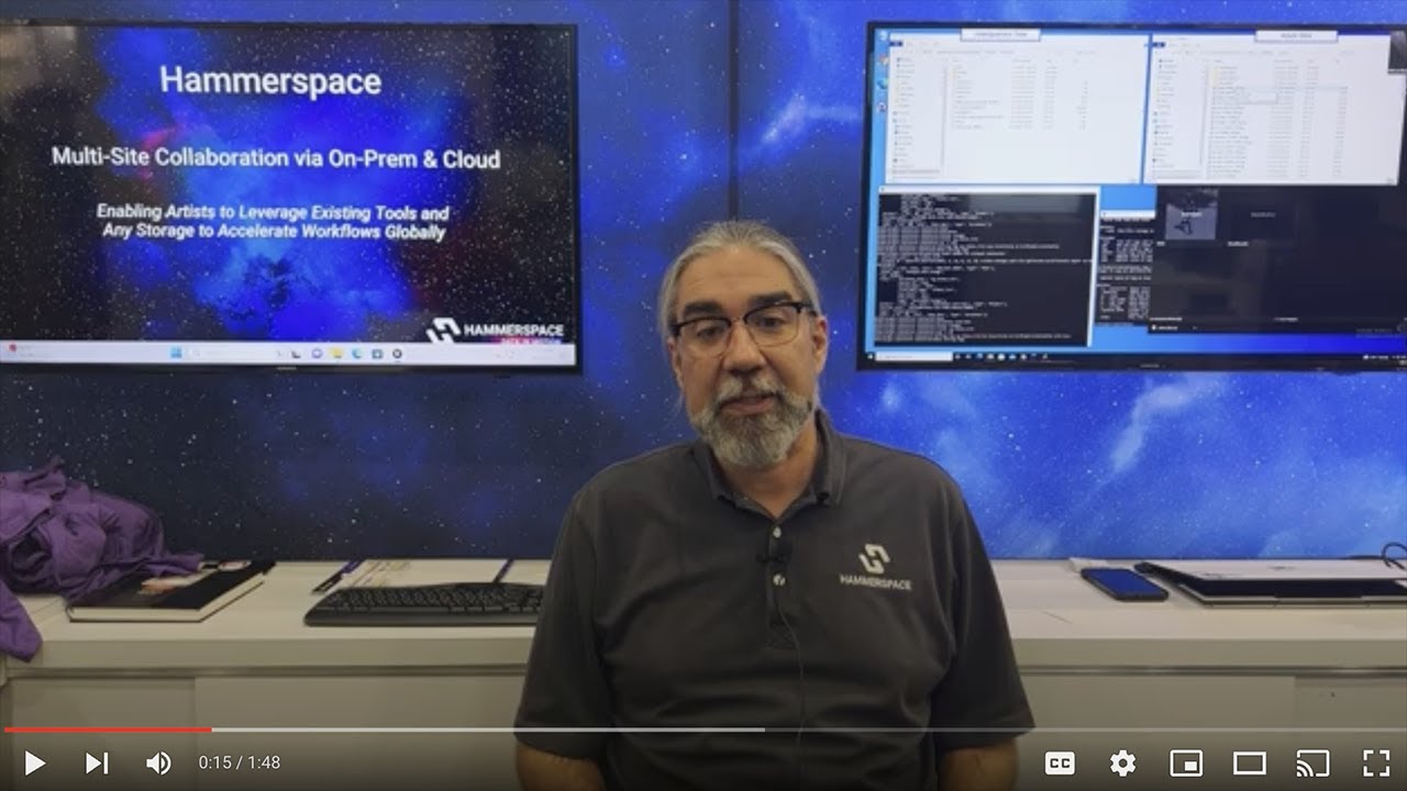 SIGGRAPH 2023: Hammerspace's Michael Bott