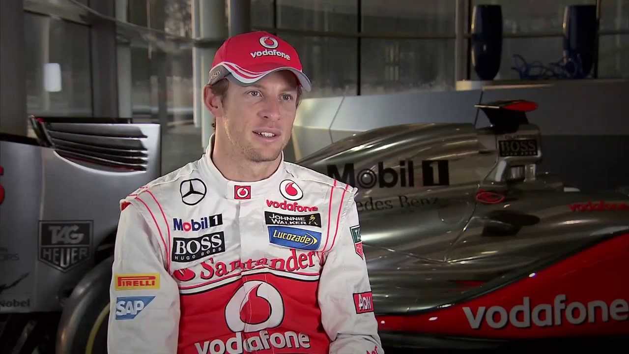 Jenson Button on Silverstone
