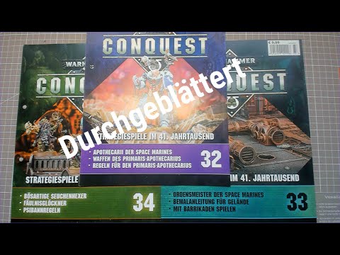 Durchgeblättert - Warhammer Conquest Ausgabe 32 - 34