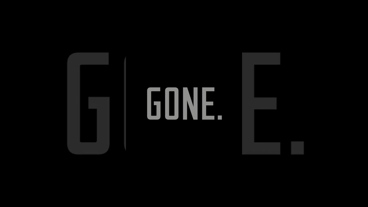 By The Time You Read This I Will Be Gone