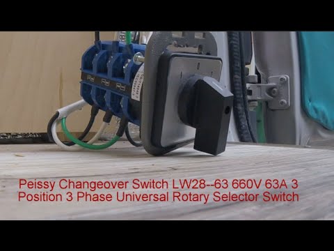 Best Change over Switch 1 Power Source 2 Loads Van Conversion. Check it out.