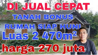 Download lagu LAND FOR SALE WITH BONUS HOUSE READY TO OCCUPIED IN SIZE 2470M² PRICE 270 MILLION @cahngaritprope... mp3