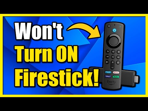 How to Fix your Fire TV Stick Not Turning ON (Fast Tutorial)
