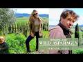 FORAGING COOKING WILD ASPARAGUS PASTA With My Italian Husband In Our Home In Tuscany Italy