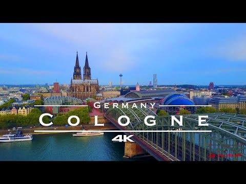 Cologne / Köln, Germany ???????? - by drone [4K]