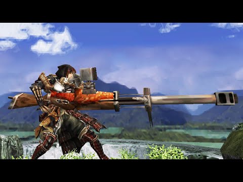 Low Rank Elemental Heavy Bowgun Dominates High Rank Monsters in Freedom Unite