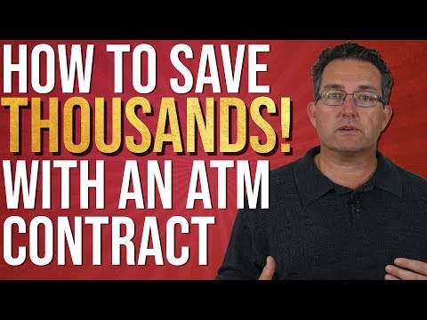 IMPORTANT Things to include in your ATM Contract