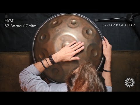Myst Instruments Handpan - B2 Celtic/Amara