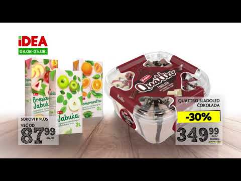 Idea vikend akcija od 03.-05.08.2018.