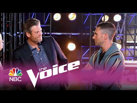 【美國好聲音】亞當李維與布雷克互戰對方的新專輯封面 (The Voice 2017 - Adam and Blake Make a Bet (Digital Exclusive))