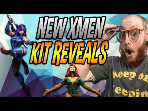 Phoenix, Colossus & Psylocke Requirements, Kits & Gameplay - Marvel Strike Force - MSF