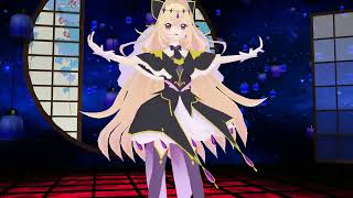 【MMD名探偵プリキュア】キュアアルカナ・シャドウで"回れ！雪月花"。