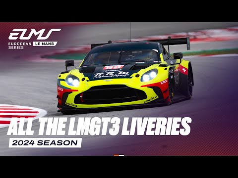 All The LMGT3 liveries 🤩 I 4 Hours of Barcelona 2024 I ELMS