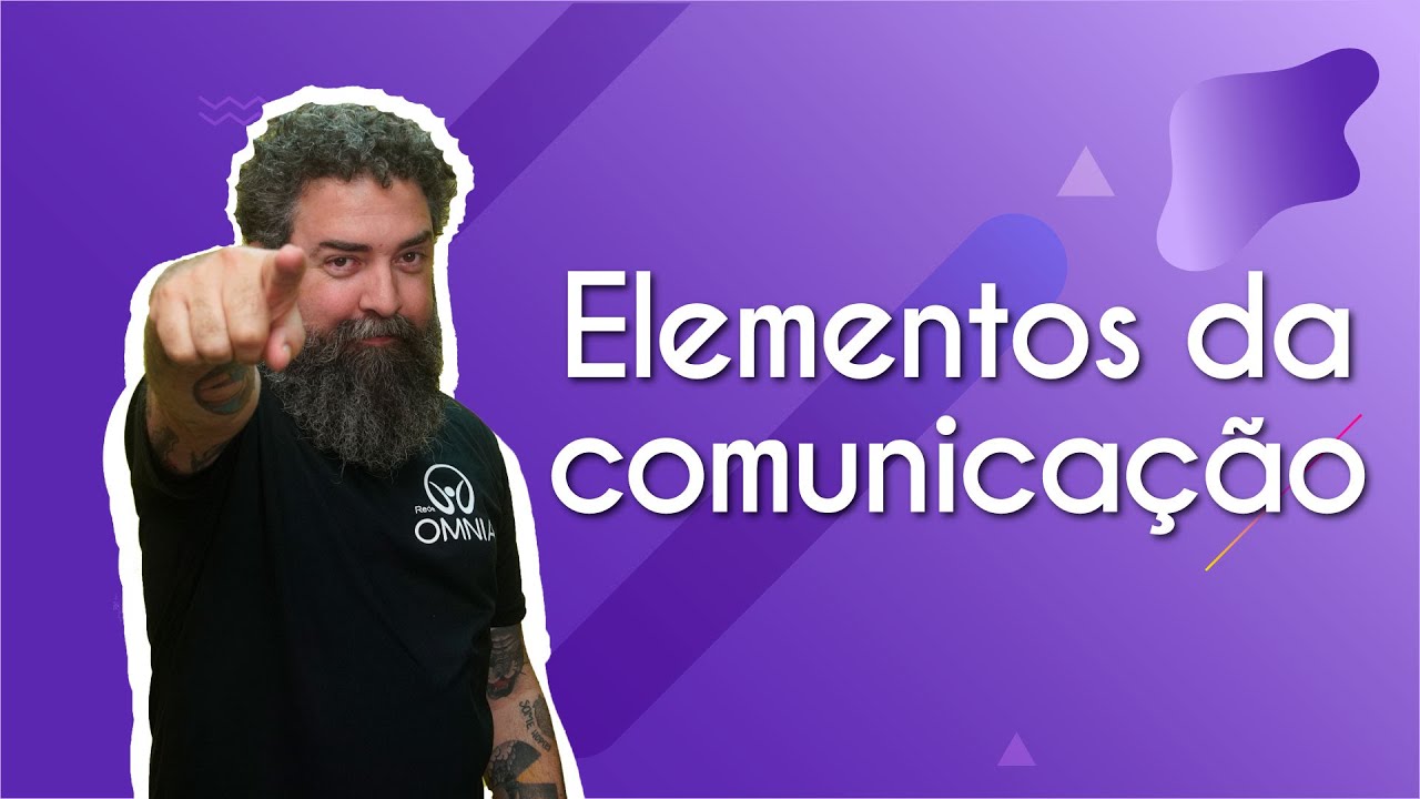 Elementos da comunicação - Brasil Escola