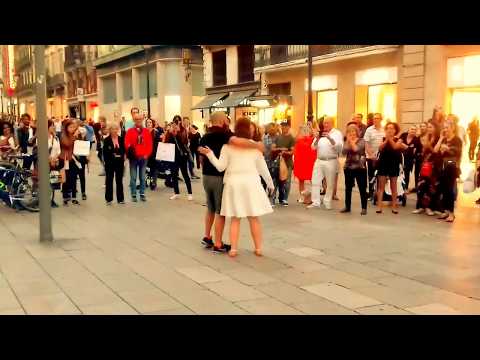 Mambo callejero en Barcelona