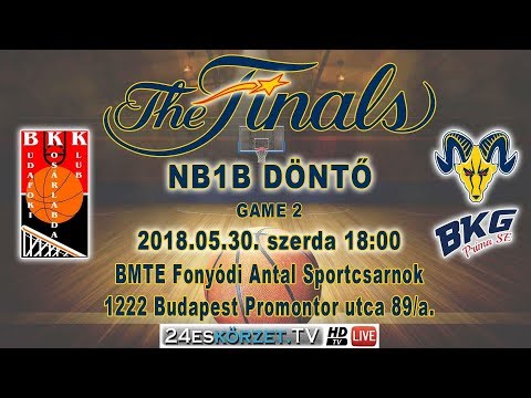 Ford Ivanics-Budafok - BKG-Príma SE Férfi NB I. B Zöld csoport - Playoff Final 2. mérkőzés felvétel