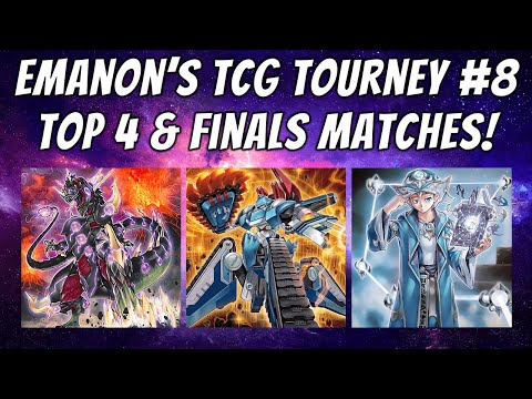 Yu-Gi-Oh! Emanon's TCG Tournament #8 | Top 4 & Finals Matches!