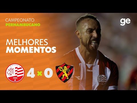 Gols e lances de Náutico x Sport