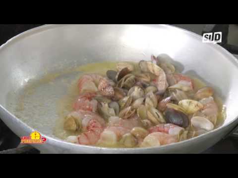 SUD 656 - Che Preparo? - Conchiglioni con crema di fagioli vongole e gamberi