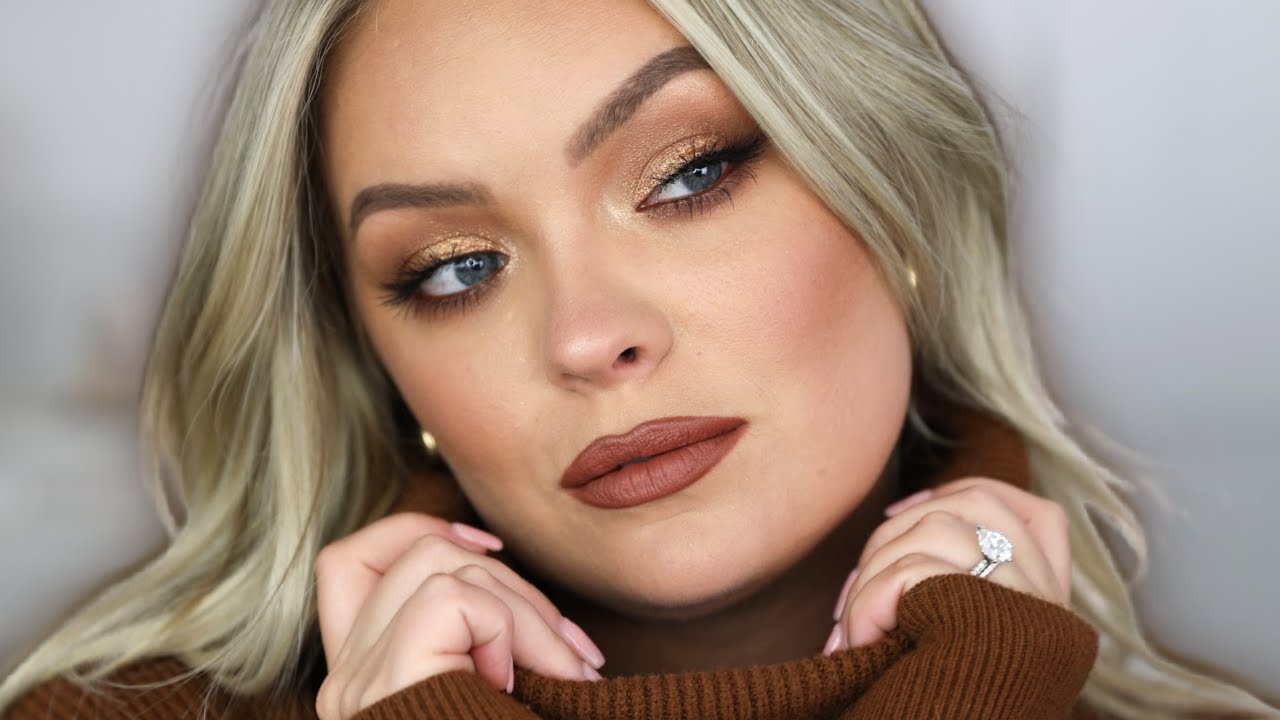 HOW TO FALL GLAM MAKEUP TUTORIAL - Tips, Tricks & Techniques for Beginners!