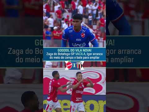 Mais um do Vila Nova contra o Botafogo-SP na Série B! #shorts
