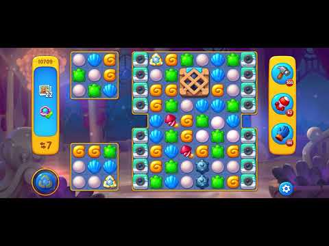 Fishdom level 10709 no boosters フィッシュダム ノーマル