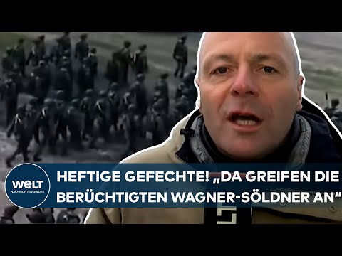 PUTINS KRIEG: Heftige Gefechte toben! "Da greifen die berüchtigten Wagner-Söldner die Ukrainer an!"