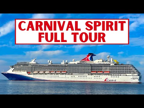 Carnival Spirit Full Ship Tour and Walkthrough
