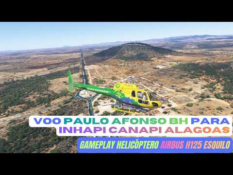 Voo Paulo Afonso BH para Inhapi Canapi Alagoas  Gameplay - MSFS 2024 Brasil 🇧🇷 I RTX 2060 SUPER
