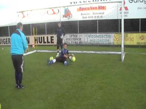 goalkeeper training 3 keepertraining FC Kleit door Freddy Swimberghe oef 20