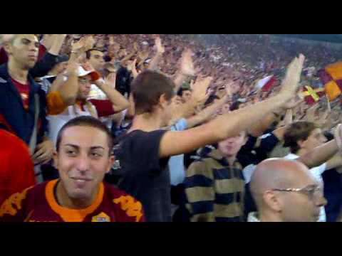 Roma-Fiorentina 29/09/2009 CSRNT "Voi Siete i Bianco Blu"
