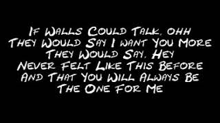 if walls could talk celine dion with lyrics