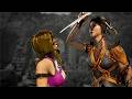 MK1 Kitana Performs All Fatalities On Mileena MK9