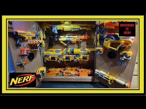 NERF N STRIKE CUSTOM GUN CABINET