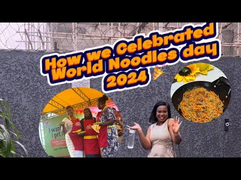World Noodles day in Lagos Nigeria