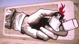 BURN INSIDE ( STREET ILLEGAL PAINTING ) TIMELAPSE